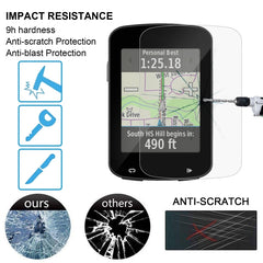 For Garmin Edge 820 0.26mm 2.5D 9H Tempered Glass Film Screen Protector, For Garmin Edge 820