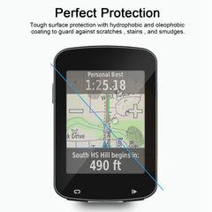 For Garmin Edge 820 0.26mm 2.5D 9H Tempered Glass Film Screen Protector, For Garmin Edge 820