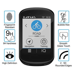 For Garmin Edge 830 0.26mm 2.5D 9H Tempered Glass Film Screen Protector, For Garmin Edge 830