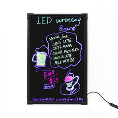 40x60cm Electronic Handwriting Fluorescent Board Glowing Advertising Blackboard, 40x60cm