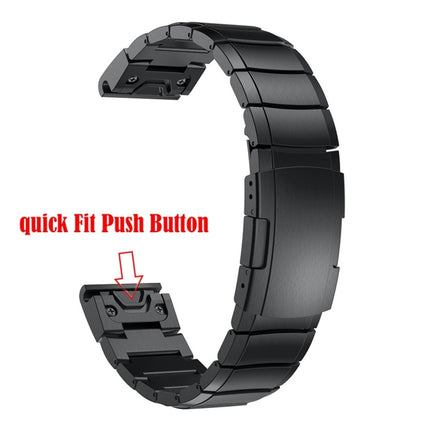 Quick Dismantling Steel Watch Band for Garmin Fenix 5 22mm