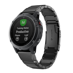 Quick Dismantling Steel Watch Band for Garmin Fenix 5 22mm