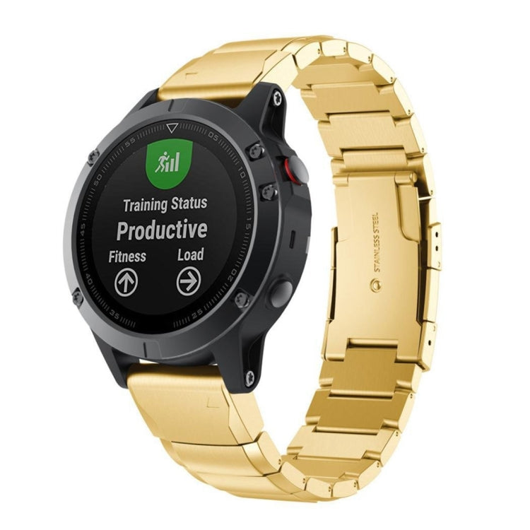 Quick Dismantling Steel Watch Band for Garmin Fenix 5 22mm