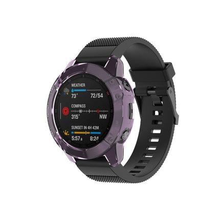 For Garmin Fenix 6 TPU Half Coverage Smart Watch Protevtice Case, For Garmin Fenix 6
