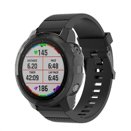 For Garmin Fenix 6s TPU Half Coverage Smart Watch Protevtice Case, For Garmin Fenix 6s