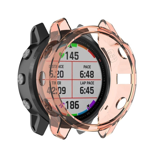 For Garmin Fenix 6s TPU Half Coverage Smart Watch Protevtice Case, For Garmin Fenix 6s
