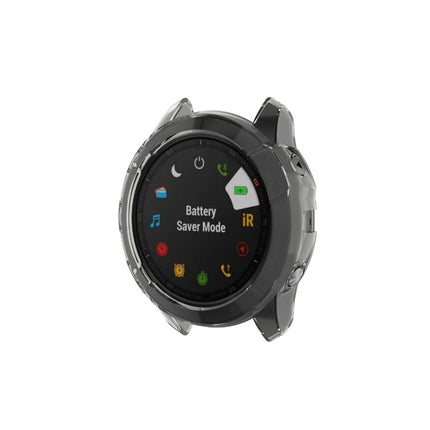 For Garmin Fenix 6X TPU Half Coverage Smart Watch Protevtice Case, For Garmin Fenix 6X