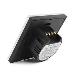 86mm 3 Gang Tempered Glass Panel Wall Switch Smart Home Light Touch Switch with RF433 Remote Controller, AC 110V-240V, 86mm 3 Gang/Black, 86mm 3 Gang/Gold, 86mm 3 Gang/White