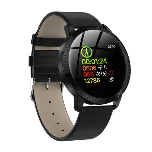 CF18 1.22 inch Color Screen IPX67 Waterproof Bluetooth Smartwatch, Support Call Reminder/ Heart Rate Monitoring /Blood Pressure Monitoring/ Sleep Monitoring