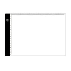 3.5W 5V LED USB Three Level of Brightness Dimmable A4 Acrylic Scale Copy Boards Anime Sketch Drawing Sketchpad with USB Cable 1.5m & Power Adapter, Copy Boards with USB Cable 1.5m & Power Adapter
