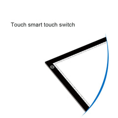 8W 5V LED USB Three Level of Brightness Dimmable A3 Acrylic Scale Copy Boards Anime Sketch Drawing Sketchpad with USB Cable, Three Level of Brightness Dimmable with USB Cable