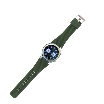 Für Samsung Gear S3 Classic Smart Watch Silikonarmband, Länge: ca. 22,4 cm, CA5541AG, CA5541B, CA5541D, CA5541E, CA5541G, CA5541P, CA5541R, CA5541W, CA5541Y, CA5541I