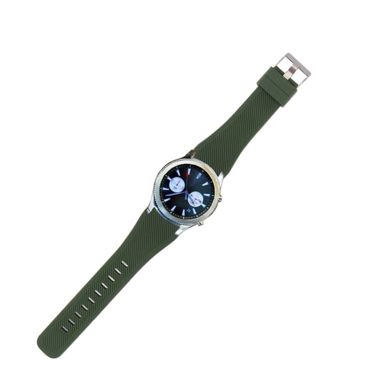 For Samsung Gear S3 Classic Smart Watch Silicone Watchband, Length: about 22.4cm, CA5541AG, CA5541B, CA5541D, CA5541E, CA5541G, CA5541P, CA5541R, CA5541W, CA5541Y, CA5541I