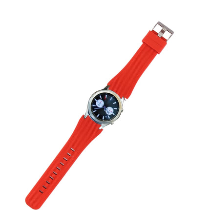 Für Samsung Gear S3 Classic Smart Watch Silikonarmband, Länge: ca. 22,4 cm, CA5541AG, CA5541B, CA5541D, CA5541E, CA5541G, CA5541P, CA5541R, CA5541W, CA5541Y, CA5541I