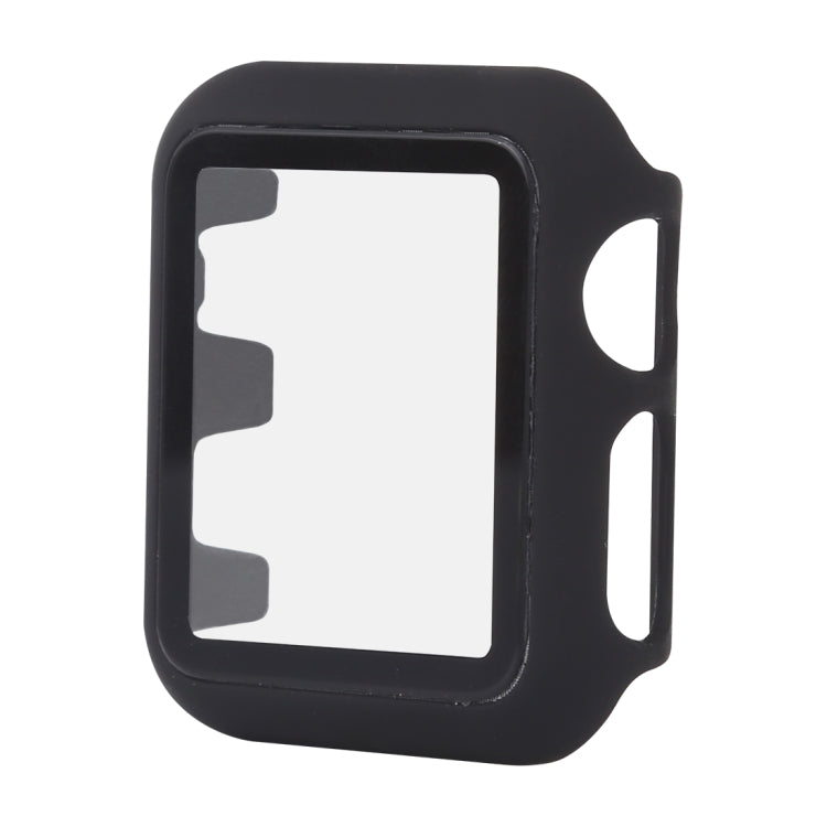PC + Glass Protective Case For Apple Watch Series 6 / 5 / 4 / Watch SE 44mm