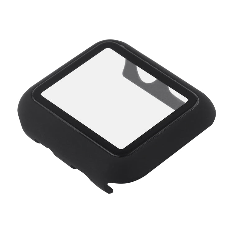 PC + Glass Protective Case For Apple Watch Series 6 / 5 / 4 / Watch SE 44mm