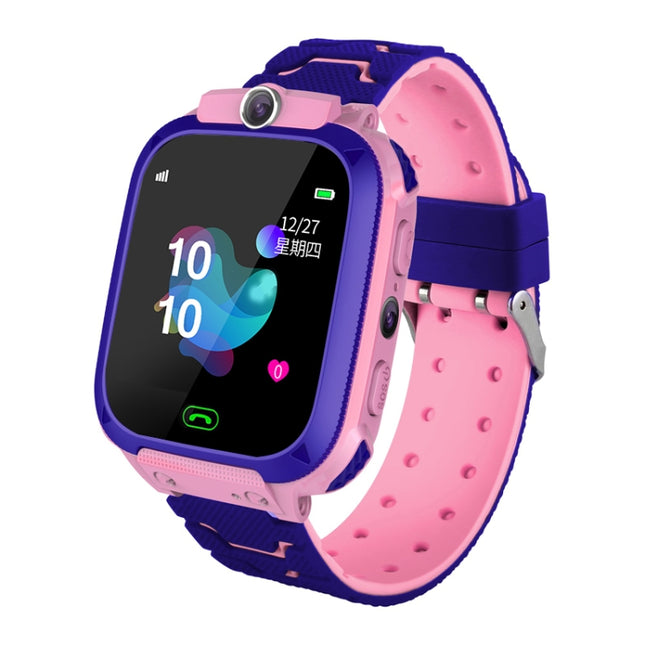 Reloj inteligente Q12B con pantalla a color de 1,44 pulgadas para niños, compatible con posicionamiento LBS, marcación bidireccional, primeros auxilios con una tecla, monitoreo de voz y aplicación Setracker
