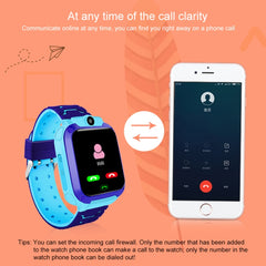 Q120 1.44 inch Color Screen Smartwatch for Children IP67 Waterproof, Support LBS Positioning / Two-way Dialing / One-key First-aid / Voice Monitoring / Setracker APP