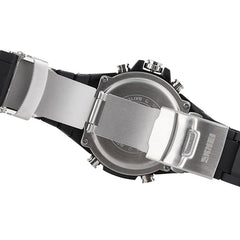SKMEI 1016 Multifunctional Men Outdoor Sports Noctilucent Waterproof Double Digital Watch