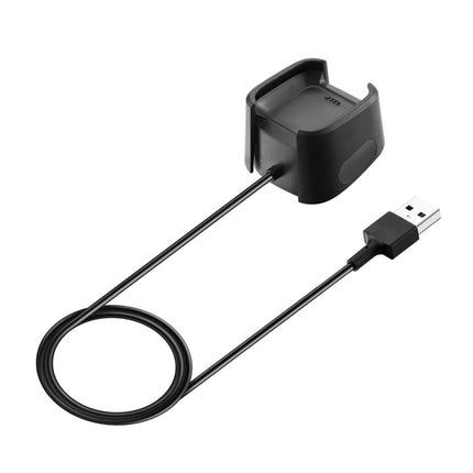 Replacement USB Charger Charging Cable Dock Adapter for Fitbit Versa Smartwatch, Cable Length: 1m