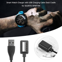 500mA 5V ABS USB Charger for Suunto Spartan, Cable Length: 100cm