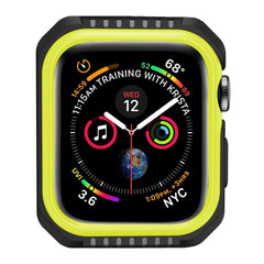 Smart Watch Shockproof Two Color Protective Case for Apple Watch Series 3 38mm, 38mm (Black Yellow), 38mm (Pink Blue), 38mm (Red Black), 38mm (White Blue), 38mm (Black Red)