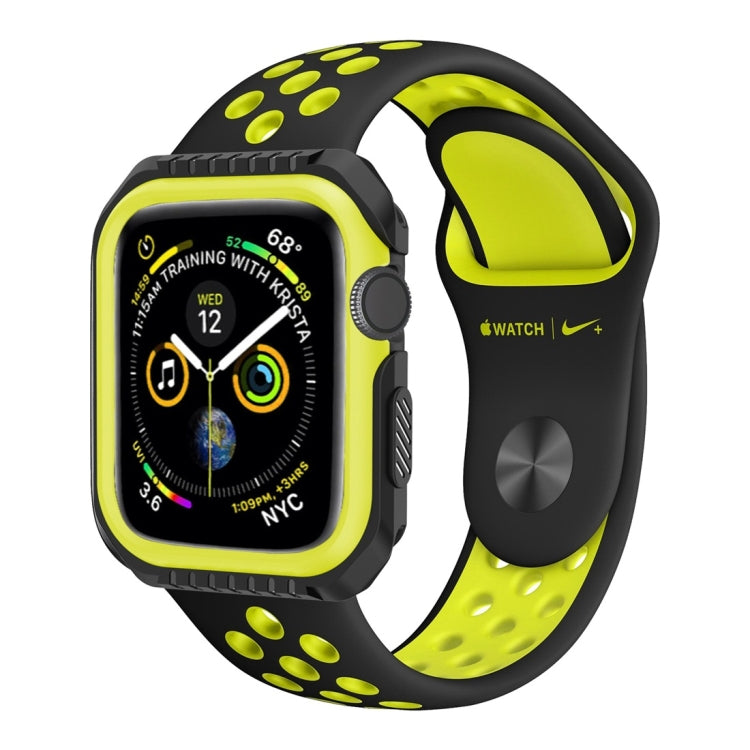 Smart Watch Shockproof Two Color Protective Case for Apple Watch Series 3 38mm, 38mm (Black Yellow), 38mm (Pink Blue), 38mm (Red Black), 38mm (White Blue), 38mm (Black Red)