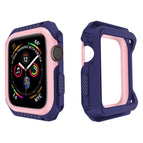 For Apple Watch Series 3 / 2 / 1 38mm (Pink Blue) / Pink Blue