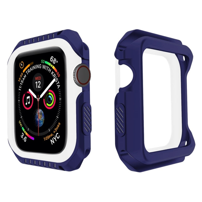 Smart Watch Shockproof Two Color Protective Case For Apple Watch Series 3 / 2 / 1 38mm, For Apple Watch Series 3 / 2 / 1 38mm (Red Black), For Apple Watch Series 3 / 2 / 1 38mm (White Blue), For Apple Watch Series 3 / 2 / 1 38mm (Black Red)            ...
