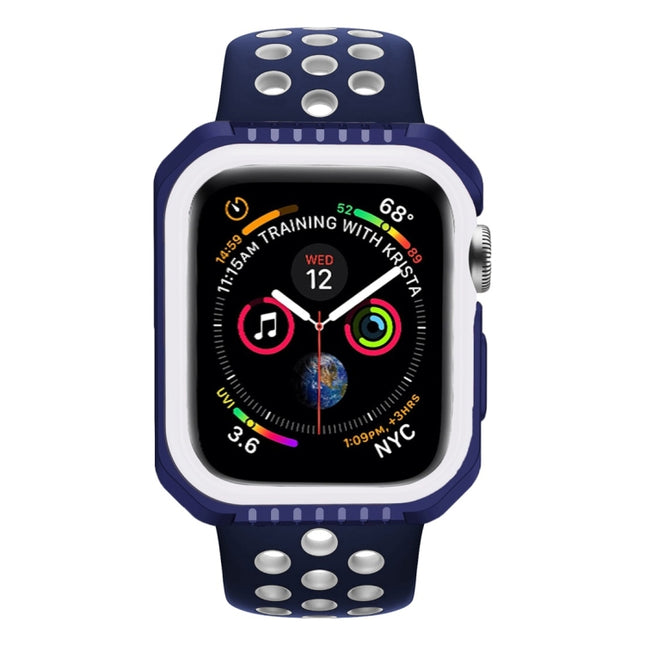 Smart Watch Shockproof Two Color Protective Case For Apple Watch Series 3 / 2 / 1 38mm, For Apple Watch Series 3 / 2 / 1 38mm (Red Black), For Apple Watch Series 3 / 2 / 1 38mm (White Blue), For Apple Watch Series 3 / 2 / 1 38mm (Black Red)            ...