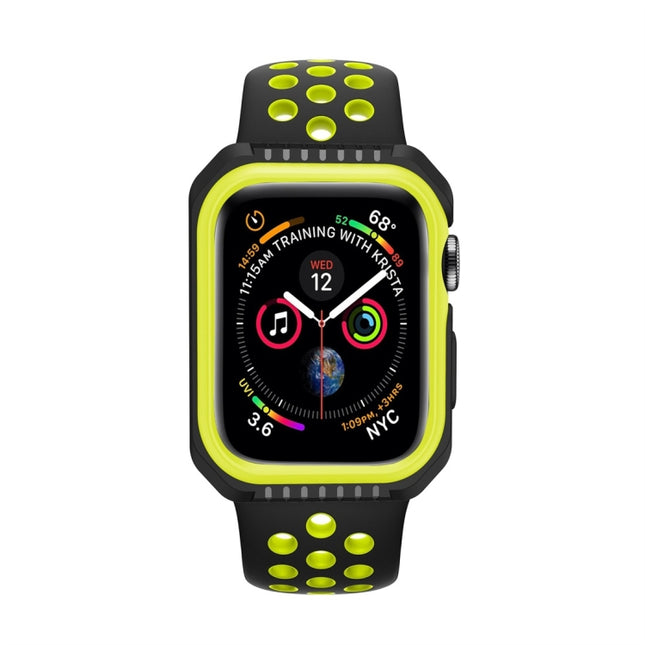 Smart Watch Shockproof Two Color Protective Case For Apple Watch Series 3 / 2 / 1 42mm, For Apple Watch Series 3 / 2 / 1 42mm (Black Red), For Apple Watch Series 3 / 2 / 1 42mm (Black Yellow), For Apple Watch Series 3 / 2 / 1 42mm (Pink Blue)          ...