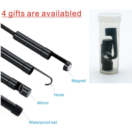 YPC110 8mm 2.0MP HD Camera WiFi Endoscope Snake Tube Inspection Camera with 8 LED, Waterproof IP68, Lens Diameter: 8mm, Length: 3.5m, Hard Line, 3.5m Hard Line