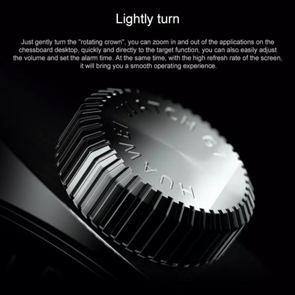 HUAWEI WATCH GT 3 Smart Watch 46mm Rubber Wristband, 1.43 inch AMOLED Screen, Support Heart Rate Monitoring / GPS / 14-days Battery Life / NFC