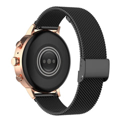 Correa de reloj de malla metálica de 18 mm para Fossil Female Sport / Charter HR / Gen 4 Q Venture HR