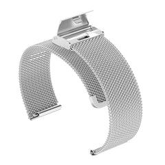 18mm Metal Mesh Wrist Strap Watch Band for Fossil Female Sport / Charter HR / Gen 4 Q Venture HR