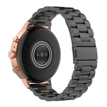 18mm Steel Wrist Strap Watch Band for Fossil Female Sport / Charter HR / Gen 4 Q Venture HR