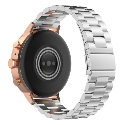 18mm Steel Wrist Strap Watch Band for Fossil Female Sport / Charter HR / Gen 4 Q Venture HR