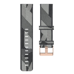 22mm Stripe Weave Nylon Wrist Strap Watch Band for Huawei GT / GT2 46mm, Honor Magic Watch 2 46mm / Magic