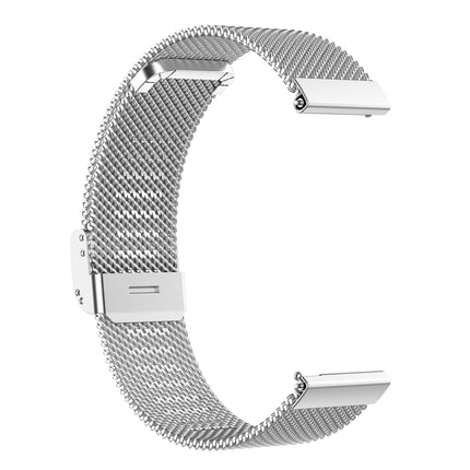 Correa de reloj de malla metálica de 22 mm para Fossil Gen 5 Carlyle / Gen 5 Julianna / Gen 5 Garrett / Gen 5 Carlyle HR