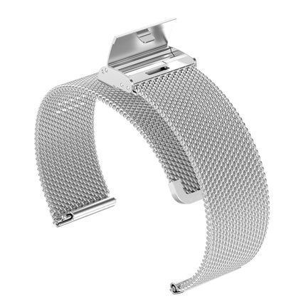 Correa de reloj de malla metálica de 22 mm para Fossil Gen 5 Carlyle / Gen 5 Julianna / Gen 5 Garrett / Gen 5 Carlyle HR