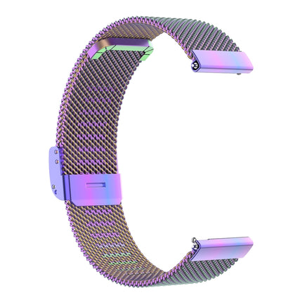 22mm Metal Mesh Wrist Strap Watch Band for Fossil Hybrid Smartwatch HR, Male Gen 4 Explorist HR, Male Sport