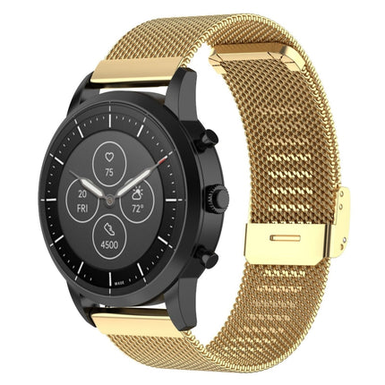 22 mm Metallgeflecht-Armband für Fossil Hybrid Smartwatch HR, männliche Gen 4 Explorist HR, männliche Sport