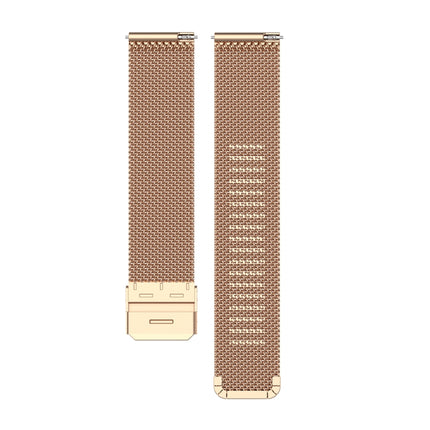22 mm Metallgeflecht-Armband für Fossil Hybrid Smartwatch HR, männliche Gen 4 Explorist HR, männliche Sport