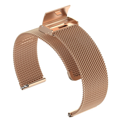 22 mm Metallgeflecht-Armband für Fossil Hybrid Smartwatch HR, männliche Gen 4 Explorist HR, männliche Sport