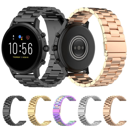 22mm Steel Wrist Strap Watch Band for Fossil Gen 5 Carlyle, Gen 5 Julianna, Gen 5 Garrett, Gen 5 Carlyle HR