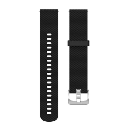 22mm Texture Silicone Wrist Strap Watch Band for Fossil Gen 5 Carlyle, Gen 5 Julianna, Gen 5 Garrett, Gen 5 Carlyle HR
