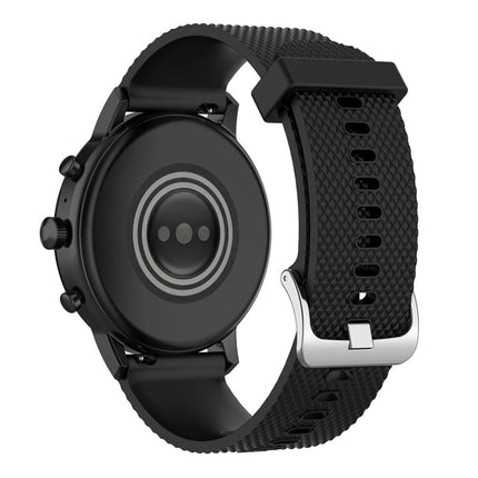 22mm Texture Silicone Wrist Strap Watch Band for Fossil Gen 5 Carlyle, Gen 5 Julianna, Gen 5 Garrett, Gen 5 Carlyle HR