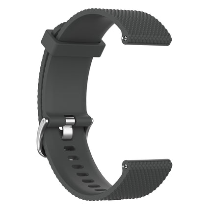 22mm Texture Silicone Wrist Strap Watch Band for Fossil Gen 5 Carlyle, Gen 5 Julianna, Gen 5 Garrett, Gen 5 Carlyle HR