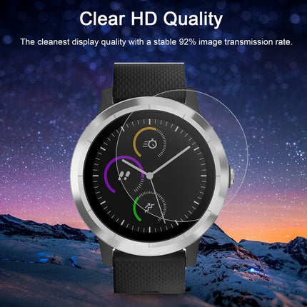 2 PCS ENKAY Hat-Prince for Garmin vivoactive 3 Smart Watch 0.2mm 9H Surface Hardness 2.15D Explosion-proof Tempered Glass Screen Film