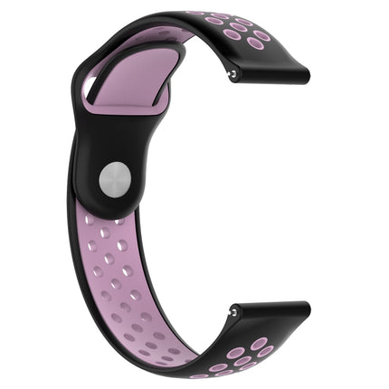 Correa deportiva de silicona de dos colores para Huawei Watch Series 1 de 18 mm